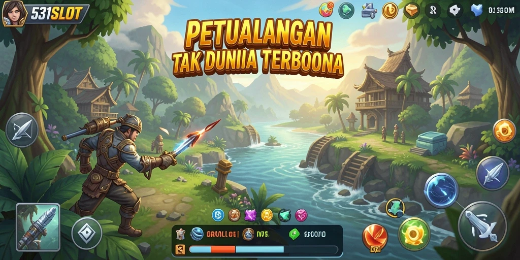 Tampilan gameplay seru di dunia terbuka 531SLOT.