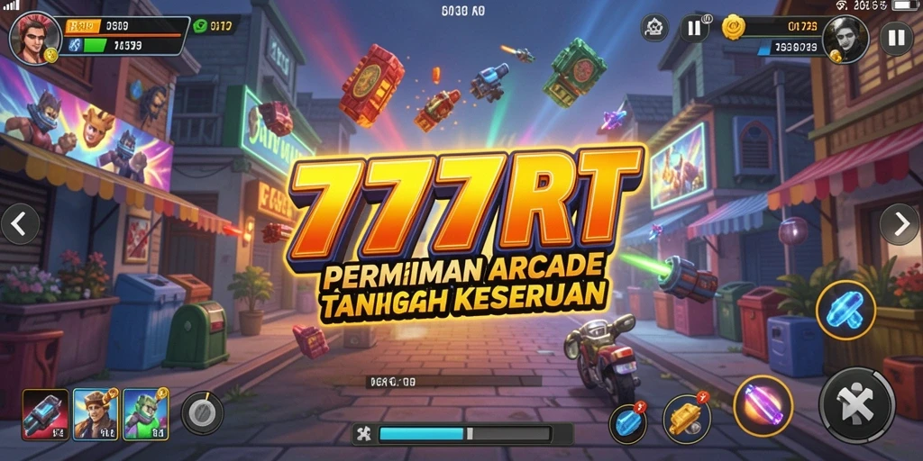 Gameplay seru 777RT dengan grafis yang memukau terlihat jelas.