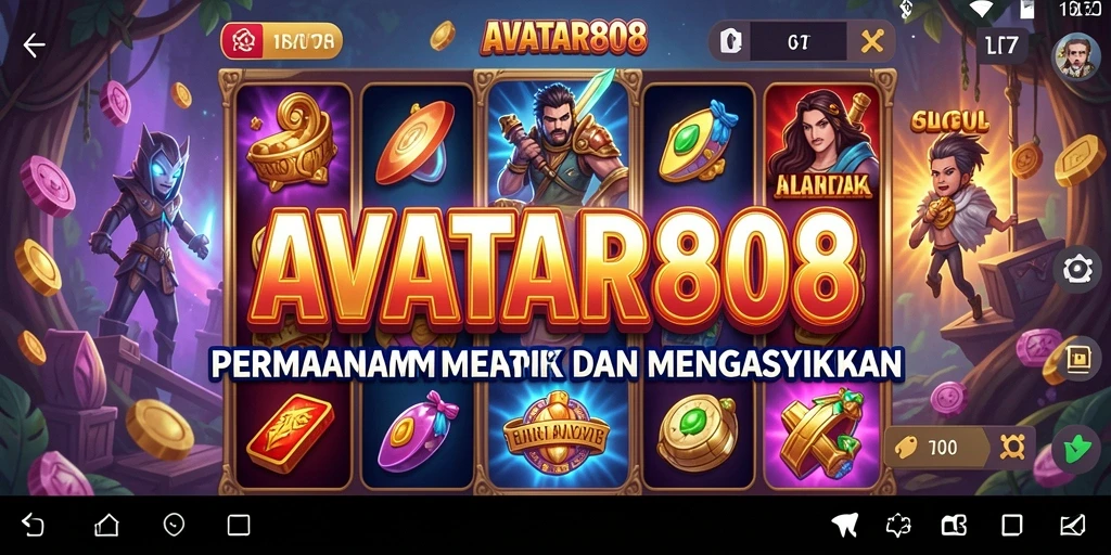 Tampilan menarik dari gameplay slot AVATAR808 yang menggembirakan.