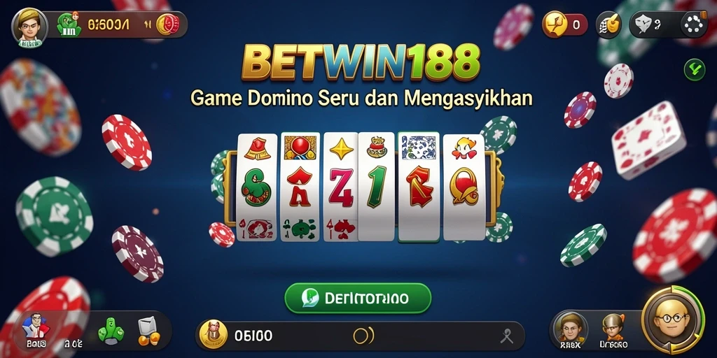 Tampilan gameplay menarik dari BETWIN188 dengan berbagai pilihan mode Domino.
