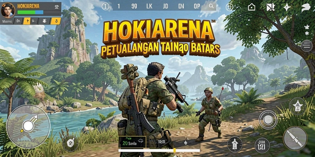 Gameplay HOKIARENA yang menakjubkan dalam dunia Open World.