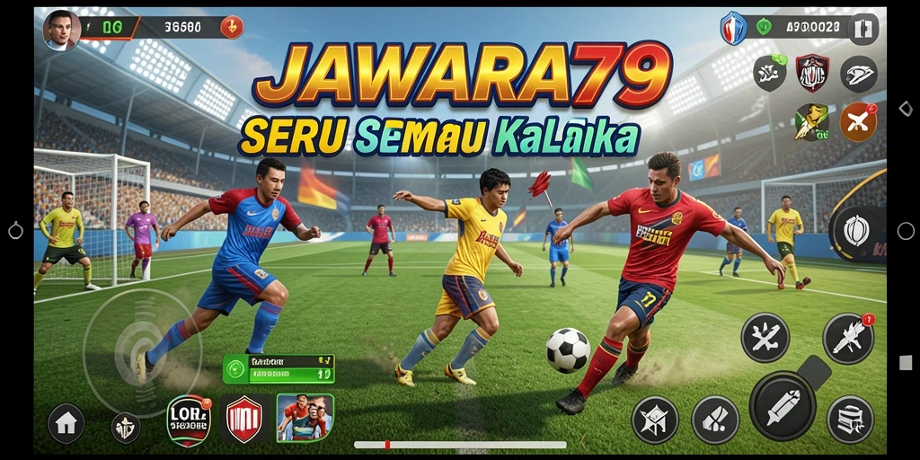Tampilan permainan JAWARA79 yang mendebarkan dan penuh aksi.