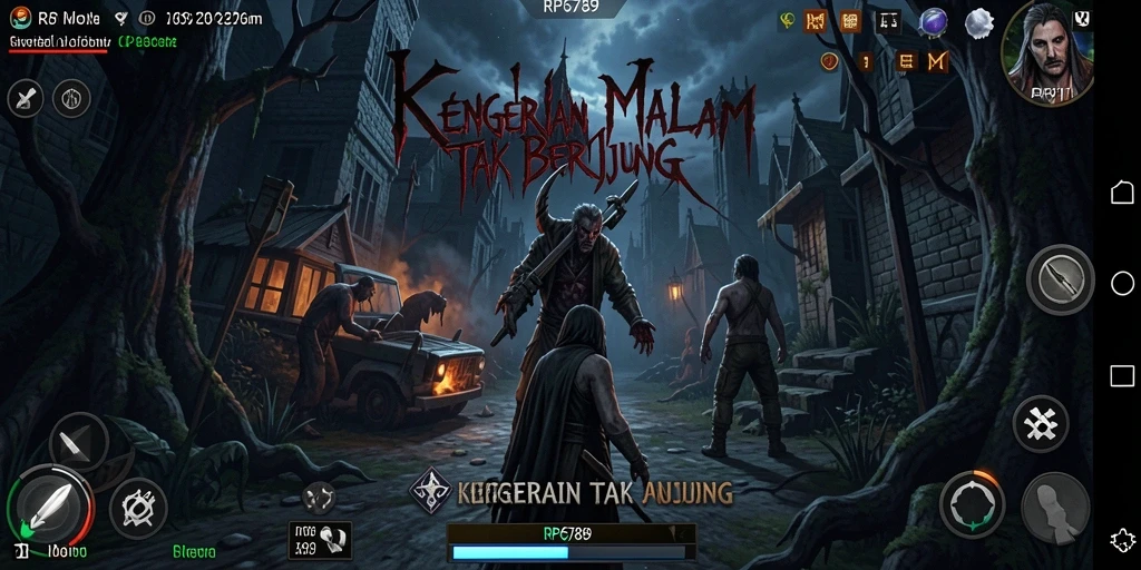 Tampilan gameplay RP6789 yang menakutkan dan mendebarkan.