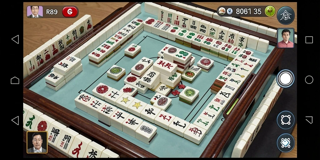 Screenshot gameplay <strong>RR89</strong> yang menunjukkan momen seru saat bermain Mahjong.