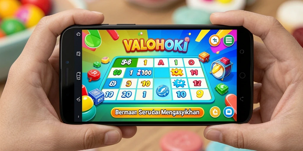 Tampilan gameplay VALOHOKI yang menarik dan interaktif.